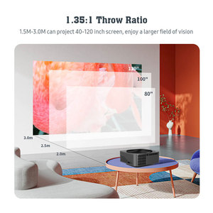 Máy Chiếu Android Máy Chiếu Laser Ném Ngắn ROM ROM 4K 10000 Lumens 1080P 5G WIFI 2 + 16G Máy Chiếu OEM 4K - Product Image 6