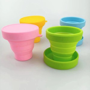 <span class=keywords><strong>2025</strong></span> Sản phẩm mới sinh thái thân thiện di động tái sử dụng gấp Silicone ráp uống cốc cà phê có nắp đậy - Product Image 3