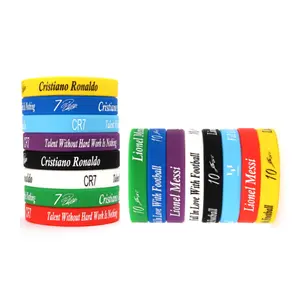 Aangepast Logo Gepersonaliseerd Diverse Design Sport Rubber Pols Bangles Groothandel Polsbandje Siliconen Armbanden