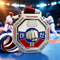 Medallas de Kickboxing Personalizadas de Nuevo Diseño en Venta, Medalla de Boxeo