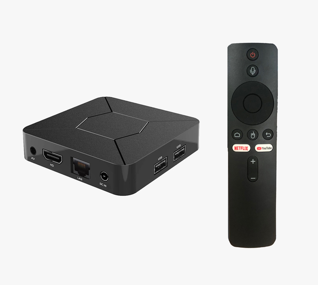 Q5 Android Atv Player Player Allwinner H313 Tv Box Android 10.0 4K 3D Smart Box with 2.4G WiFi 2G/16G Set-top Boxes