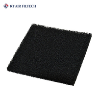Filtre en mousse de charbon actif granulaire en nid d'abeille pour la ventilation, l'élimination de la poussière, la désodorisation, filtre actif au charbon