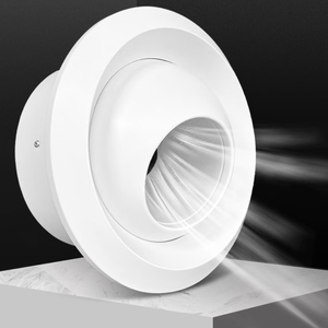 Système de CVC extérieur victorien en alliage d'aluminium, acier inoxydable, plastique, grille de ventilation de plafond pour sortie et retour d'air, filtre de ventilation - Product Image 1