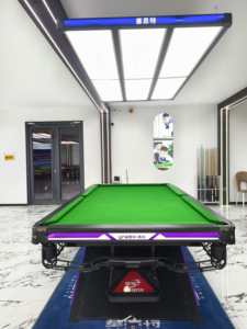 Table de billard pliante personnalisée de haute qualité avec pieds en bois <span class=keywords><strong>massif</strong></span> pour un usage domestique pour le billard de club familial directement de l'usine - Product Image 4