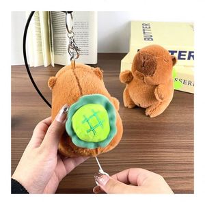 Set de Artículos Festivos Personalizados del Fabricante para el Festival Capibara: Llaveros con Encanto y Juguetes de Peluche Festivos Modificados - Product Image 1