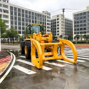 Хит продаж, Лесохозяйственная техника, гидравлический 12-тонный колесный погрузчик, Грейферный погрузчик для лесоводства - Product Image 6