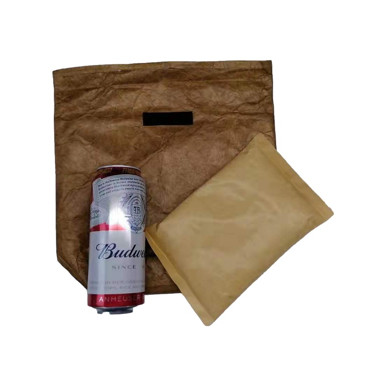 Tyvek Cooler Tote, Nylon Polyster Lunch Bags, Picnic Bag Kraft Paper Lunch Bag, Thermal, Transport Portable