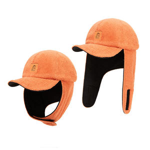 Cappellino da Baseball Invernale Vintage Reversibile |   Cappello con Paraorecchie Foderato in Pile, Traspirante e Impermeabile, 100% <span class=keywords><strong>Cotone</strong></span>, per Ciclismo in Clima Freddo - Product Image 4