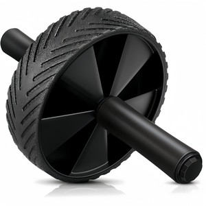 Manufacturer Wholesale ABS <b>Plastic</b> Indoor Home Use Sports Multi-Functional Eco-friendly Abdominal <b>Wheel</b> Unisex Small Silent - Product Image 1