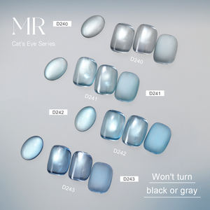 <span class=keywords><strong>Mrnail</strong></span> ชุดกาวทาเล็บเจล UV สำหรับตาแมวสีน้ำเงิน - Product Image 5