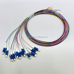 Pigtail de Fibra Óptica Directo de Fábrica OEM, LC/UPC LSZH, 12 Núcleos, G652D, Monomodo, 0.9mm, 1.5m, FTTH FTTX - Product Image 4
