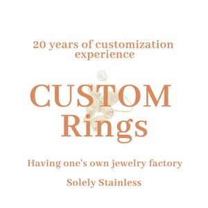 Anillo <span class=keywords><strong>de</strong></span> compromiso <span class=keywords><strong>de</strong></span> diamante cultivado en laboratorio, juego <span class=keywords><strong>de</strong></span> anillos <span class=keywords><strong>de</strong></span> <span class=keywords><strong>acero</strong></span> <span class=keywords><strong>inoxidable</strong></span> para la nariz, anillos <span class=keywords><strong>de</strong></span> oro ligeros con trípode para mujer - Product Image 4