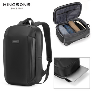 Kingsons Men's Business <b>Backpack</b> 20-35L <b>Lightweight</b> Water Repellent With Interior Zipper Pocket For Travel And Work - Product Image 1