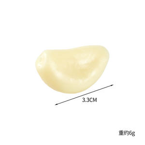 Modèle d'ail artificiel en plastique, fausse nourriture décorative pour l'affichage ou la décoration - Product Image 6