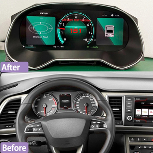 Panel de Instrumentos Digital LCD para SEAT Leon 2013-2018, Cabina Virtual, Velocímetro, Carplay, Tacómetro, Odómetro - Product Image 5