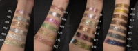 Vegan Beauty Violet Vert Rouge Série Pigments d'oxyde de fer Poudre libre Ombre à paupières métallique Ombre à paupières holographique Pigment pailleté