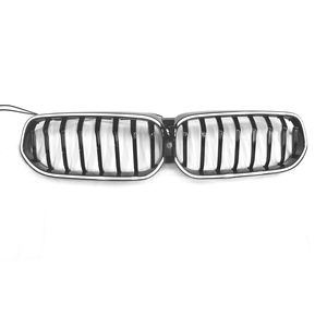 Parrilla Delantera G32 de Alta Calidad, Actualización con LED de Una Sola Línea, ABS, Negro Brillante, para BMW Serie 6 G32 2020 - Product Image 1
