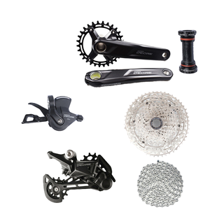 Grupo de Cambio SHIMANO <span class=keywords><strong>Deore</strong></span> <span class=keywords><strong>M5100</strong></span> 1x11S con Desviador Trasero de Aleación BB52, <span class=keywords><strong>Cassette</strong></span> 46T/51T y Desviador Trasero - Product Image 1