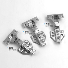 Charnière hydraulique en acier inoxydable Yuyao 1.0mm 1.2mm 1.5mm 2.0mm avec amortisseur pour porte de meuble YY-01 - Product Image 5