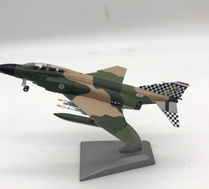Modèle ZF 1:100 Avion de chasse supersonique américain F-4C Phantom II en alliage de simulation, modèle fini F4C, véhicules jouets en métal moulé sous pression - Product Image 2