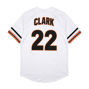 Vintage stijl geborduurde honkbalshirts voor heren 24 Willie Mays 22 Will Clark 43 Dave Dravecky 44 Willie McCovey S-3XL - Product Image 2