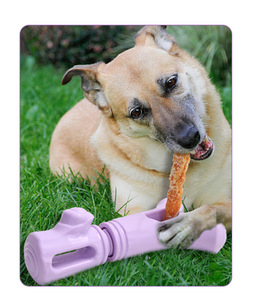 Safety <strong>Bully</strong> <strong>Stick</strong> Holder for Dogs Nylon Chew <strong>Stick</strong> Lock Holder Anti Choking Treat Dispensing Teether Toy for Large Breeds - Product Image 4