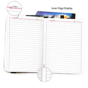 Quaderno Componibile A5 Turco all'Ingrosso con Copertina Morbida, Motivo Aquila Cervo Paesaggio Urbano, Pagine Interne a Righe, Regalo da Viaggio, per Ufficio, Confezione Multipla - Product Image 4