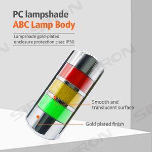 ไฟสัญญาณแบบติดผนัง SiRON D183-A ซีรีส์ IP50 สีแดง/เหลือง/เขียว อายุการใช้งาน 50000 ชั่วโมง พร้อมเสียงเตือน <span class=keywords><strong>24vdc</strong></span> - Product Image 4