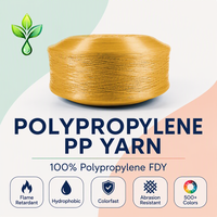 Factory Direct 900D Various Colors High Durability Polypropylene Yarn Anti-UV PP Yarn for Rope Webbing Tent Luggage Strap