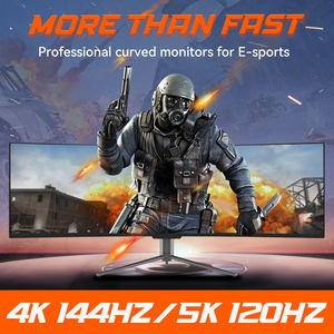 Écran LCD incurvé ultra-large pour ordinateur de jeu PC, 49 pouces, 4K, 5K, 165 Hz, 240 Hz, vente en gros - Product Image 2