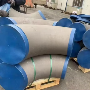 Raccord de tuyauterie sans soudure en acier au carbone haute pression ASME B16.28, coude à rayon court de 180 degrés pour l'industrie pétrochimique - Product Image 1