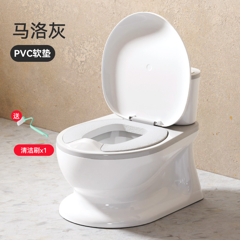 เบาะ PVC สีเทา