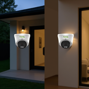 Cámara de Seguridad IP Tipo Domo Tiandy TC-C34XN-0400 de 4MP para Uso en Interiores/Exteriores, Fabricada en China - Product Image 3