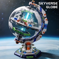 Vente en gros 00009 CPSIA Ensemble de blocs de construction éducatifs en plastique de 1792 pièces Modèle de station spatiale pour les âges 13-14 ans et plus