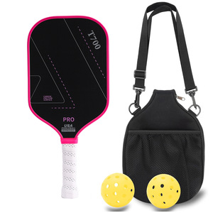 Raquette de pickleball en fibre de carbone Toray T700 16 mm, équipement d'entraînement approuvé par les États-Unis avec sac de transport en maille - Product Image 4