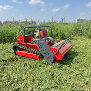 Remote Controlled Lawn Mower Cutting Width 800mm Low Noise Powerful <b>Robotic</b> <b>Mini</b> Lawn Mower - Product Image 6