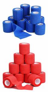 Colorful Athletic Wrap Tape Self Adhesive Elastic Bandage Elastoplast Sports <b>Protector</b> <b>Knee</b> Finger Ankle Palm Shoulder Sports - Product Image 2