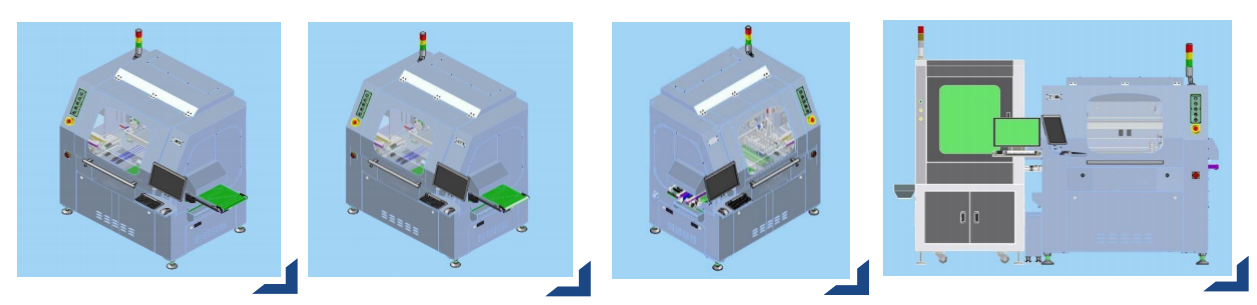 Inline-Vision unterstützte automatisches PWB-Trennzeichen YS330AT