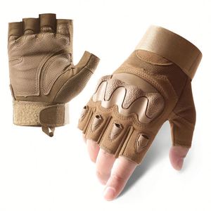 Venta al por mayor personalización ajustable utilidad guantes tácticos con material de microfibra de refuerzo guantes de Ciclismo de motocicleta - Product Image 3