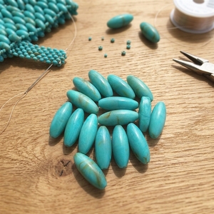 UJBOX Vente en gros <span class=keywords><strong>Perles</strong></span> en vrac en plastique acrylique écologique multicolore pour la confection de bijoux et le tissage de sacs, multifonctionnelles et tendance - Product Image 1