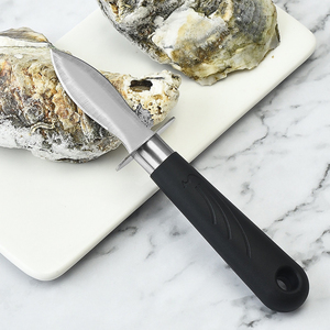 Couteau à huîtres en acier inoxydable de qualité commerciale, outil multifonctionnel pour ouvrir les huîtres et retirer la ligne des crevettes, pour la cuisine à domicile - Product Image 3