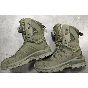 DF ESDY 665 High-top Outdoor Tactical <b>Boots</b> Sports <b>Hiking</b> Shock-absorbing Climbing Shoes Wear-resistant Training - Product Image 3
