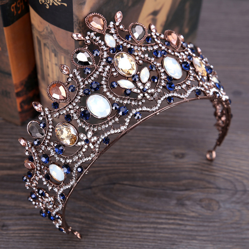 1 pezzo Accessorio per capelli da sposa corona con cristalli | SHEIN ALIA