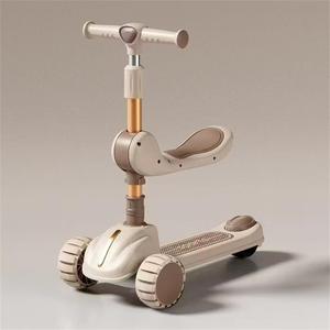 Patinete plegable de 3 ruedas para niños con altura ajustable - Product Image 2