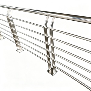 Rampe en acier inoxydable Sky Eagle, corde métallique de qualité 304, garde-corps pour rivières, étangs, passages, escaliers, finition brossée - Product Image 1