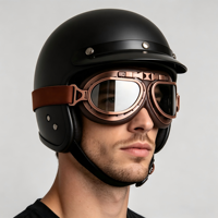 Lunettes de moto rétro, lunettes de cyclisme, lunettes de casque, lunettes de ski, de skate, de snowboard, VTT, accessoires moto