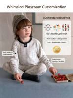 Ensemble de vêtements de détente pour enfants personnalisés, 95,5% coton, 4,5% élasthanne, pantalon à manches longues confortable, vêtements de maison, service OEM ODM