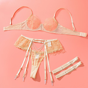 Lingerie de chambre à coucher <span class=keywords><strong>italienne</strong></span> transparente sans couture pour femmes Lingerie sexy transparente - Product Image 3