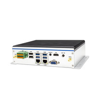 Mini Pc Industrial sin ventilador Red dual Seis puertos serie Win11/10 Linux 8 * USB Rs485/232 I7 4500u I5 4200u Computadora portátil