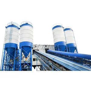 Factory manufacturer hzs 25 to 240 m3/h Small portable ready mixed concrete batching plant